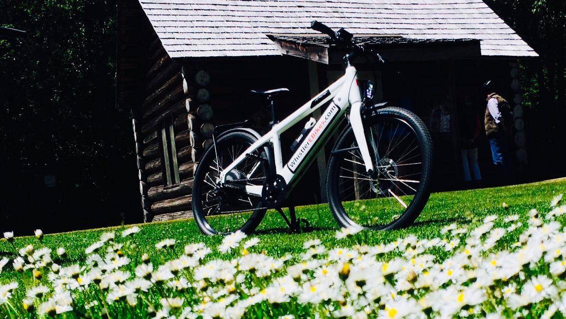 electric bike on field